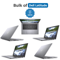 Bulk of 5x Dell Latitude 5420 14" Touch Laptop i7-1185G7 4.8GHz 256GB 16GB RAM Windows 11