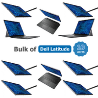 Bulk 10x Dell Latitude 7320 2-in-1 Detachable Laptop 13" i5-1140G7 256GB 16GB RAM 4G LTE - Active Pen image