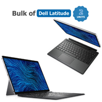 Bulk of 2x Dell Latitude 7320 2-in-1 Detachable Laptop 13" i5-1140G7 256GB 16GB RAM 4G LTE