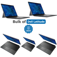 Bulk of 5x Dell Latitude 7320 2-in-1 Detachable Laptop 13" i5-1140G7 256GB 16GB RAM 4G LTE