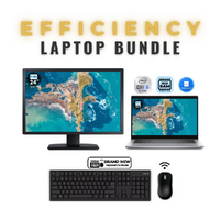 Dell Latitude 5320 13" FHD Laptop Bundle i5-1135G7 256GB 16GB RAM + 24" Monitor