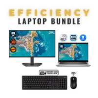 Dell Latitude 5320 13" Laptop Bundle i5-1135G7 256GB 16GB RAM + NEW 24" Monitor image