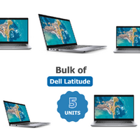 Bulk of 5x Dell 5320 13" FHD Laptop i5-1135G7 2.4GHz 256GB 16GB RAM Win 11 image