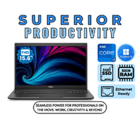 Dell Latitude 3520 FHD 15" Laptop i7-1165G7 4.7GHz 256GB 32GB RAM Windows 11