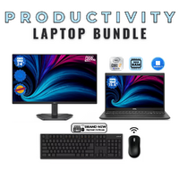 Dell Latitude 3520 FHD 15" Laptop Bundle i7-1165G7 256GB 16GB RAM + NEW 24" Monitor - Windows 11