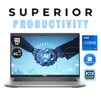Dell Latitude 5420 14" FHD Touch Laptop i7-1185G7 4.8GHz 256GB 16GB RAM 4G LTE