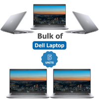 Bulk of 5x Dell Latitude 5420 14" FHD Touch Laptop i7-1185G7 256GB SSD 16GB RAM 4G LTE