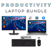 Dell Latitude 5320 13" FHD Laptop Bundle i7-1185G7 256GB 32GB RAM +NEW 24" 200Hz Monitor