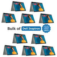 Bulk of 10x Dell Inspiron 7425 FHD+ 2-in-1 14" Laptop AMD Ryzen 5 512GB 16GB RAM Windows 11
