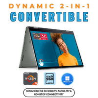 Dell Inspiron 7425 FHD+ 2-in-1 14" Laptop AMD Ryzen 5 - 512GB 8GB RAM Windows 11 image