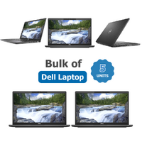 Bulk of 5x Dell Latitude 7320 13" Laptop i5-1145G7 4.4GHz 256GB 16GB RAM 4G LTE Windows 11