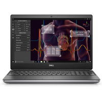 Dell Precision 7560 15" Touchscreen Laptop i7-11850H 8-Cores 32GB 8GB RTX A4000 Mobile Workstation image