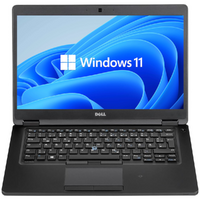 Dell Latitude 5480 14" Entry-Level Gaming Laptop i7-7600U 512GB 16GB RAM 2GB 930MX Windows 11 image