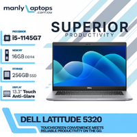 Dell Latitude 5320 13" Touch Laptop i5-1145G7 4.4GHz 16GB RAM 256GB - Windows 11 image
