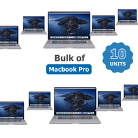 Bulk of 10x Apple MacBook Pro 16" A2141 (2019) i7-9750H 6-Core 2.6GHz 16GB RAM 512GB image