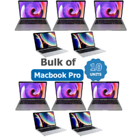 Bulk of 10x Apple MacBook Pro 13" A1989 i7-8569U 2.8GHz 16GB RAM 512GB (2019) Touch-bar