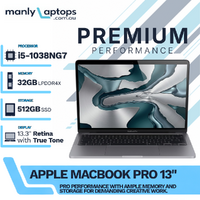 Apple MacBook Pro 13" A2251 Space Gray (2020) i5-1038NG7 512GB SSD 32GB TouchBar - macOS Sequoia image