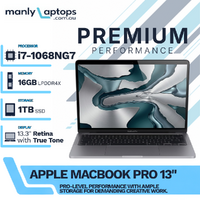 Apple MacBook Pro 13" A2251 (2020) i7-1068NG7 4.1GHz 1TB SSD 16GB RAM Touch Bar macOS Sequoia image