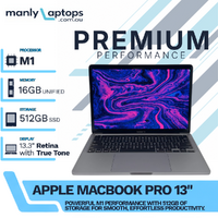 Apple MacBook Pro 13" A2338 Space Gray (2020) M1 8-core 512GB 16GB RAM Touch Bar - macOS Tahoe