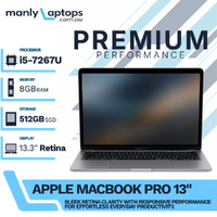 Apple MacBook Pro 13" A1706 Space Gray (2017) i5-7267U 512GB 8GB RAM Touch Bar - macOS Ventura image