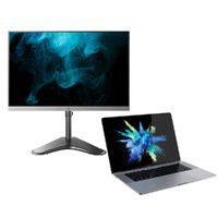 Apple MacBook Pro Bundle 15" A1990 i7-8850H 2.6GHz 512GB 16GB RAM 4GB AMD (2018) + 24" Monitor image