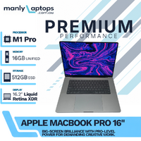 Apple MacBook Pro 16" A2485 Space Gray (2021) M1 Pro Chip 10-core 512GB 16GB RAM - macOS Sequoia image