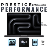 Apple MacBook Pro M3 Pro 12-Cores 16" 512GB 36GB RAM (A2991, 2023) Space Black macOS Sequoia image