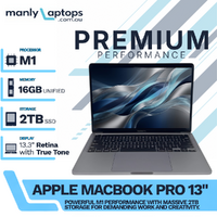 Apple MacBook Pro 13" A2338 Space Gray (2020) M1 8-cores 2TB 16GB RAM Touch Bar - macOS Tahoe image