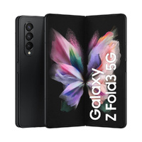 Samsung Galaxy Z Fold 3 5G Phantom Black SM-F926B – 512GB 7.6" Foldable Smartphone image
