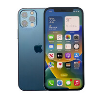 Apple iPhone 12 Pro - 256GB -  Pacific Blue (Unlocked) A2407 (CDMA + GSM)- Smartphone image