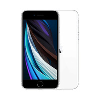 Apple iPhone SE 2nd Gen. 128GB - White (Unlocked) A2296 (GSM) Smartphone