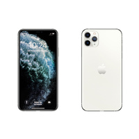 Apple iPhone 12 Pro - 128GB - Silver (Unlocked) A2407 (CDMA + GSM)- Smartphone