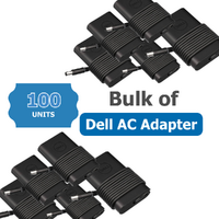 Bulk 100x Genuine Dell 65W AC Power Adapter (HA65NM130) 19.5v (3.34A)7.4mm x 5.0mm