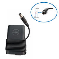 Genuine Dell 65W AC Power Adapter (HA65NM130) 19.5v (3.34A) Barrel type 7.4mm x 5.0mm