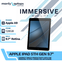 Apple iPad 5th Gen - 128GB - Space Gray 9.7" A1823 (Unlocked) Wi-Fi + LTE Tablet image