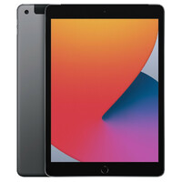 Apple iPad 8th Gen. A2429, 128GB, Wi-Fi + Cellular (Unlocked) 10.2in - Space Grey Tablet image