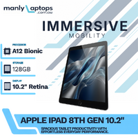 Apple iPad 8th Gen - 128GB - Space Gray 10.2" A2429 (Unlocked) Wi-Fi + LTE - Tablet image