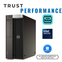Dell Precision Tower 5810 Workstation Xeon E5-1650v3 6-Core 256GB 16GB RAM 1GB Graphics image