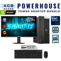 Dell Precision 5810 Tower Workstation Bundle Xeon E5-1603 16GB RAM K2200+NEW 24