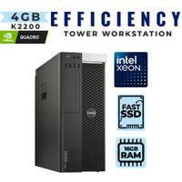 Dell Precision 5810 Tower Workstation Xeon E5-1603 256GB 16GB RAM Quadro K2200