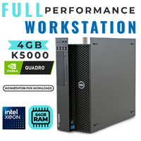 Dell 7810 Workstation Xeon 3.7GHz 256GB SSD+HDD 256GB 64GB RAM 4GB Quadro K5000