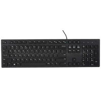 Dell Wired Multimedia Keyboard KB216 - US International - Black