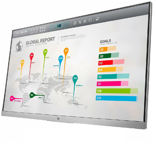 HP EliteDisplay E273q 27" Monitor, LED backlight QHD at 60Hz, HDMI (NO STAND)