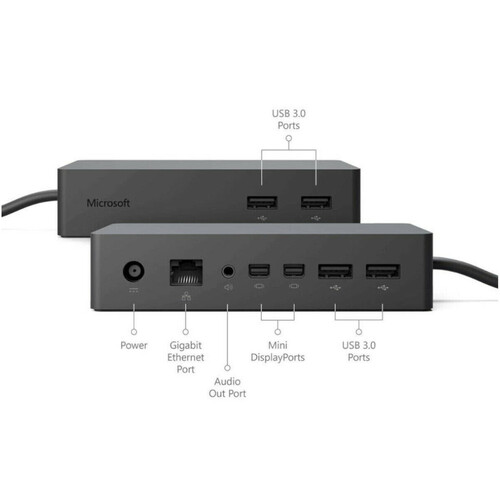 Microsoft Surface Docking Model 1661 with Adapter for Surface Go, Pro, Laptop, Book