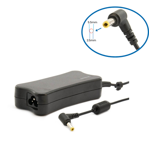 Genuine Lenovo 65W Laptop Charger 19V (3.42A) Small Barrel Tip 5.5x2.5mm Adapter