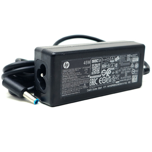 Genuine HP 65W AC Power Adapter (H6Y89AA) 19.5V (3.33A) Blue Tip 4.5mm x 3.0mm