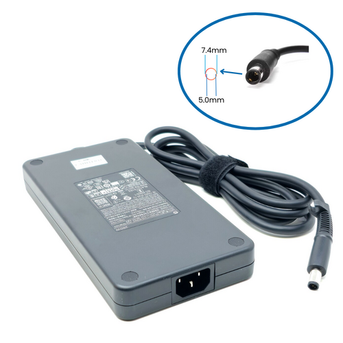Genuine HP 280W Laptop Charger 20.0V (14.0A) Barrel Tip 7.4mm x 5.0mm Adapter (M52947-003)
