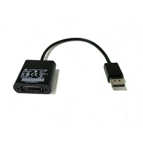 HP Display Port to DVI SL Cable Adapter, PN: 752660-001 - Genuine HP Cable