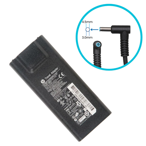 Genuine HP Travel Adapter 90W 19.5V (4.62A) Blue Barrel Tip 4.5 x 3.0mm Laptop Charger