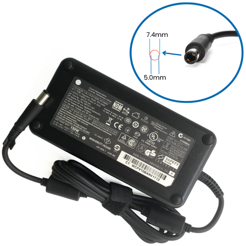 Genuine HP 150W TPC-DA52 Charger AC Adapter 19.5V (7.69A) Barrel Tip 7.4 x 5.0mm